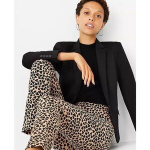 Ann Taylor Black and Tan Skinny Pants